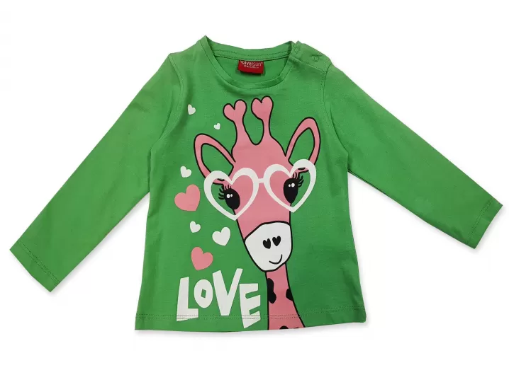 Vicky and Steve - Langarmshirt "Giraffe"